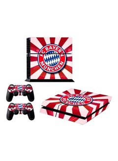 4-Piece Bayern Munchen Themed Console Sticker Set For PlayStation 4 - v1598444238/N39933325A_1