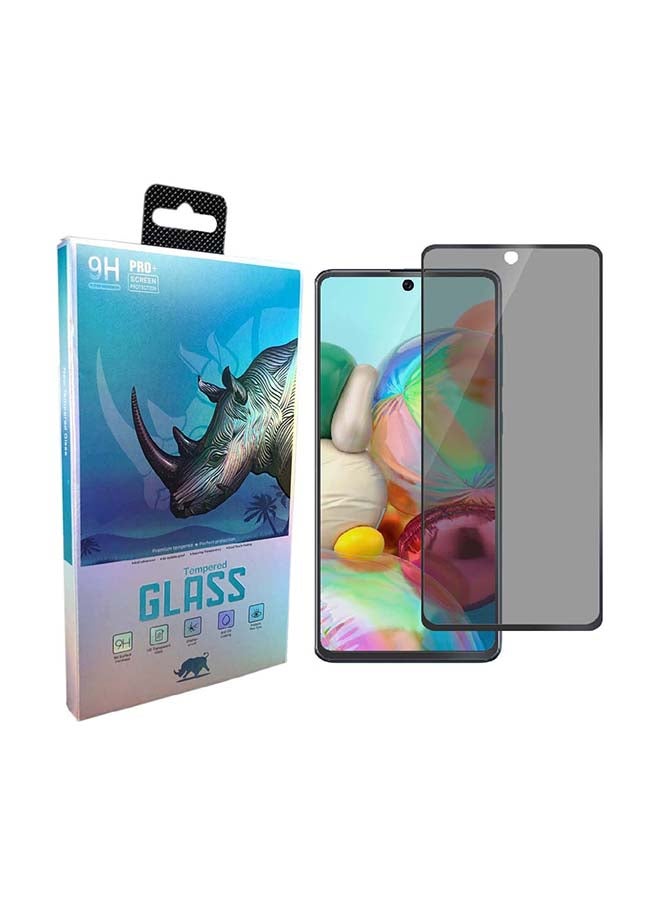 9H Privacy Screen Protector For Samsung A71 Clear