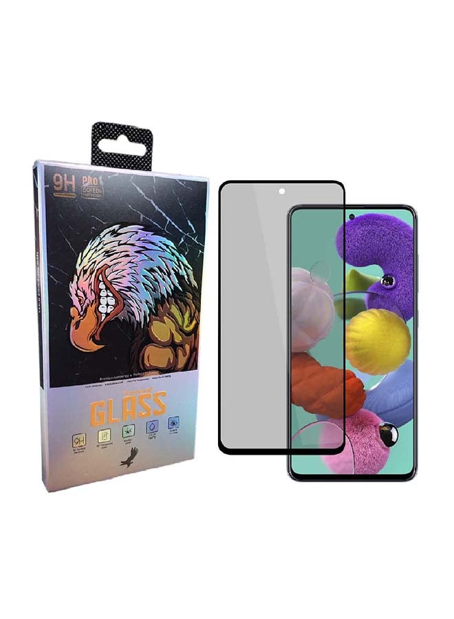 9H Privacy Screen Protector For Samsung A51 Clear