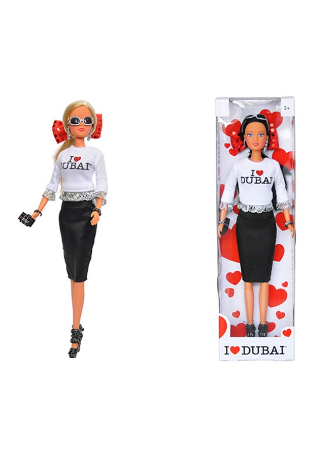 I Love Dubai - Steffi Love Doll With Clutch - Image 1