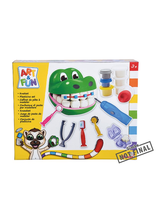 Art And Fun Crocodile Dentist Dough Set - v1598446258/N30956184A_1