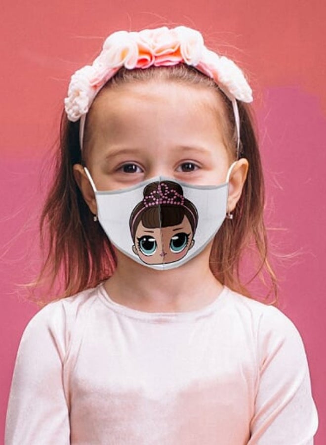 DINA ZAKI Lol Surprise Printed Protective Face Mask - Image 3