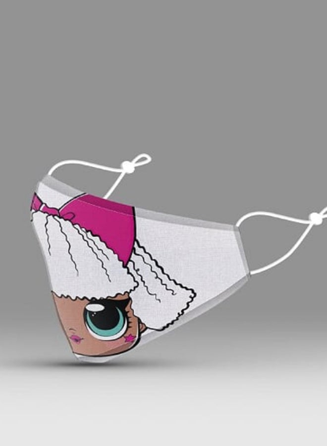 DINA ZAKI Lol Surprise Printed Protective Face Mask - Image 3