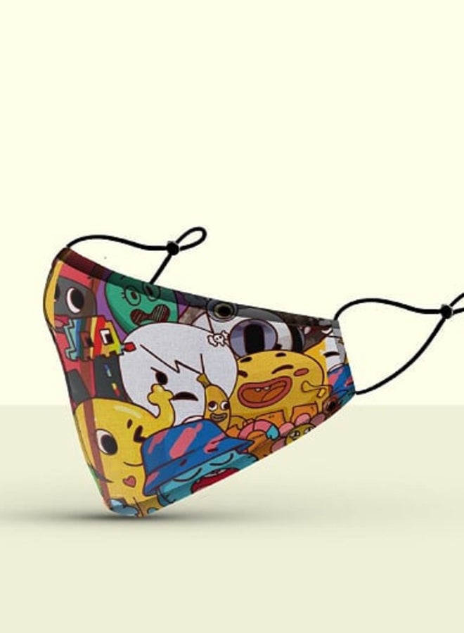 DINA ZAKI Lol Surprise Printed Protective Face Mask - Image 2