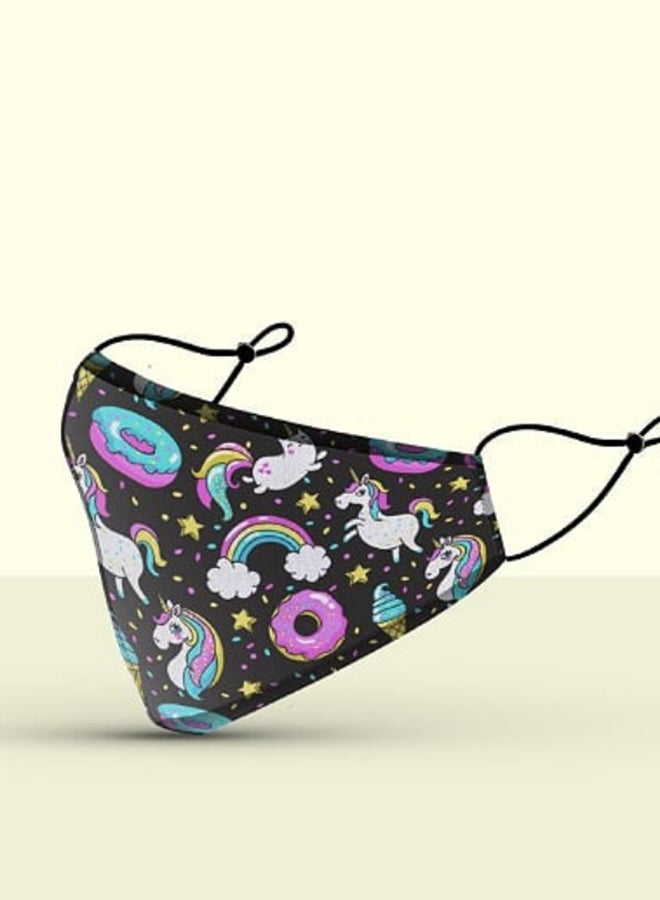 DINA ZAKI Lol Surprise Printed Protective Face Mask - Image 3