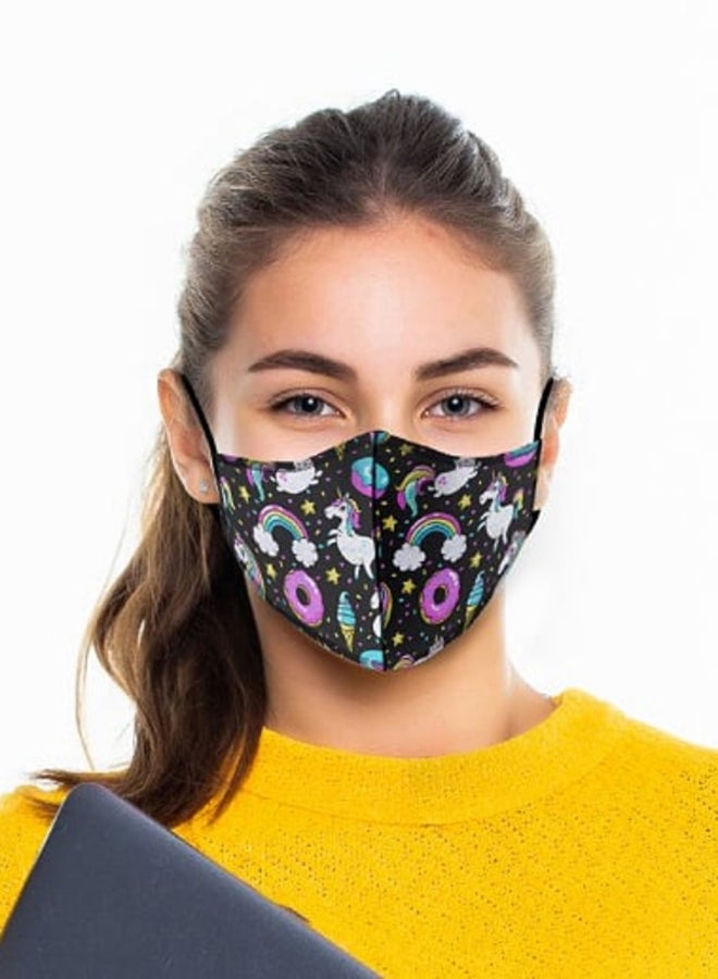 DINA ZAKI Lol Surprise Printed Protective Face Mask - Image 4
