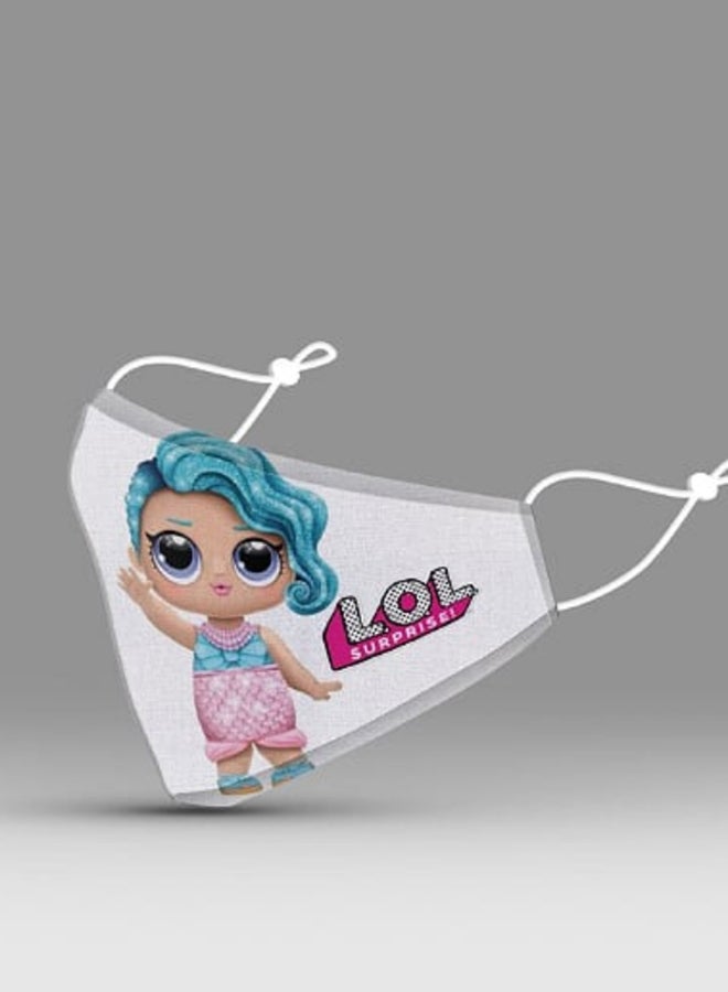 DINA ZAKI Lol Surprise Printed Protective Face Mask - Image 3