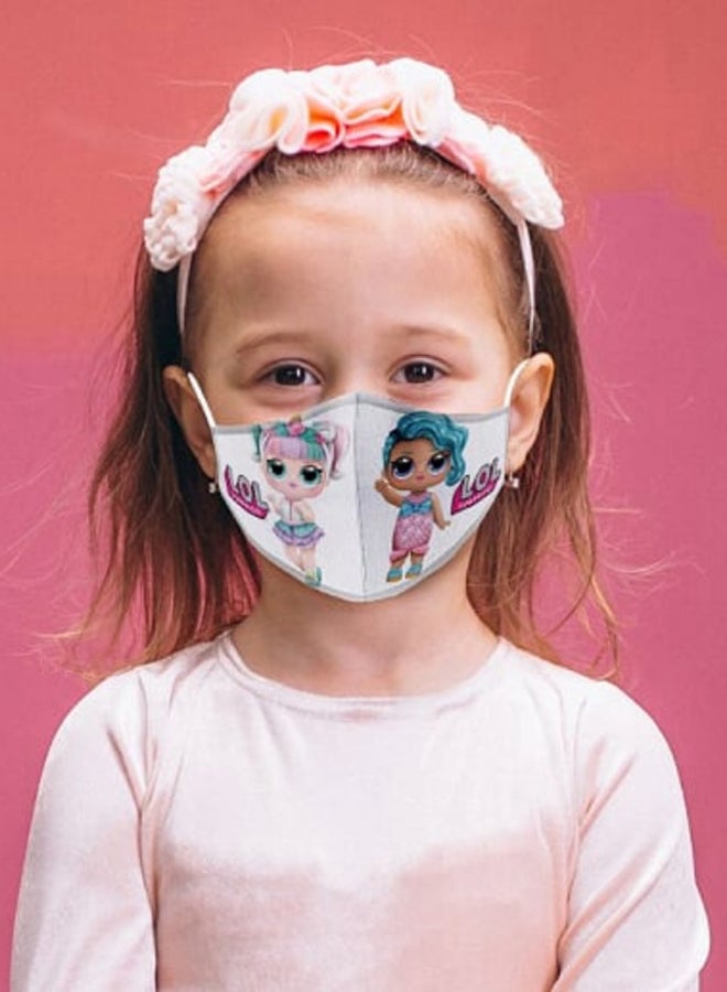DINA ZAKI Lol Surprise Printed Protective Face Mask - Image 4