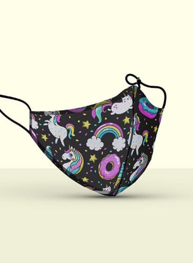 DINA ZAKI Lol Surprise Printed Protective Face Mask - Image 2