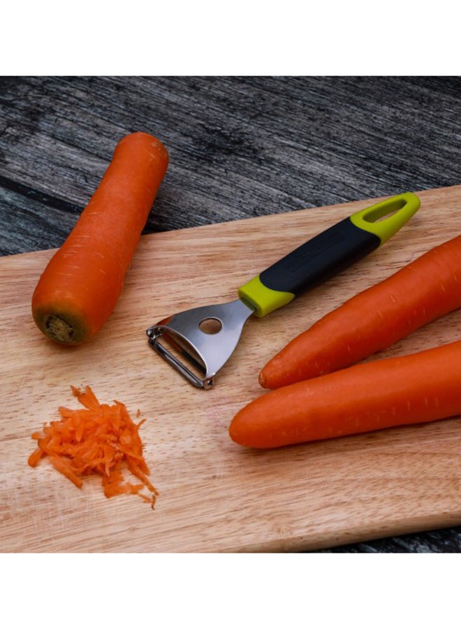 Royalford Y-Peeler Stainless Steel +Abs 18.5X5.6X2.3Cm Multicolor Black/Lime/Silver 12cm  - Image 5