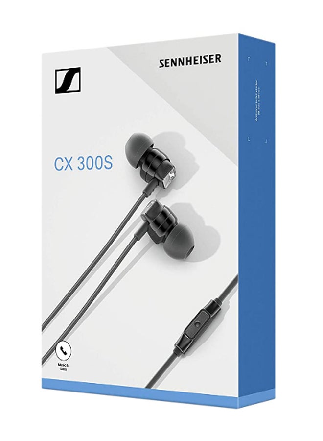 Sennheiser Ergonomic In-Ear Earphones With Built-In Microphone Black  - Image 4