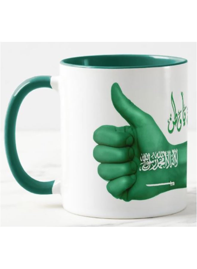 1st Piece Premium Mug Dark Green  - Image 1