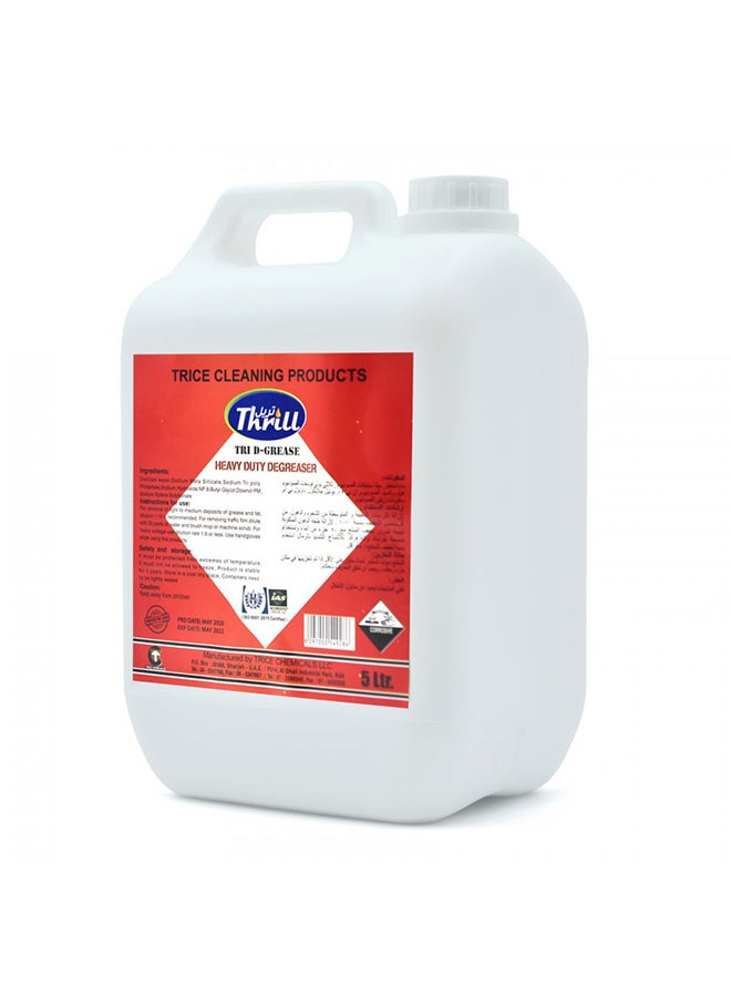 Thrill - Tri D-Grease Heavy Duty Degreaser Clear 5Liters - Image 1