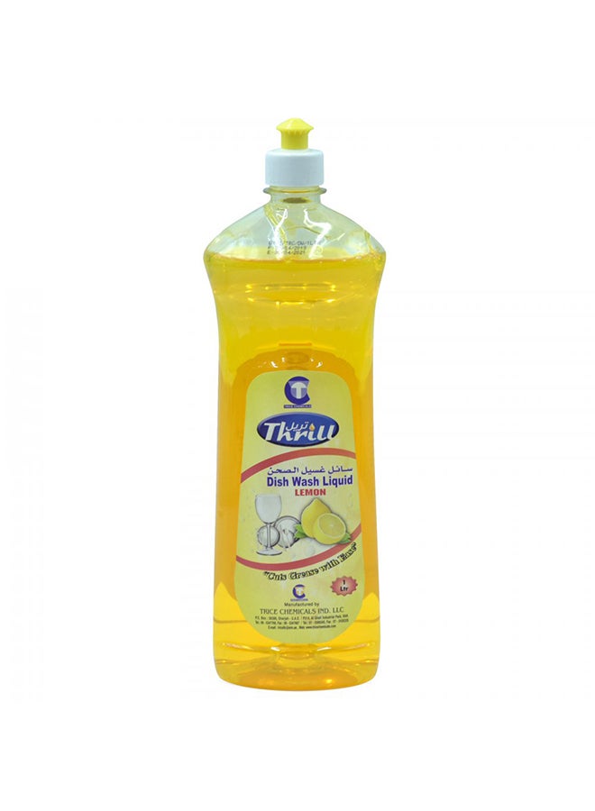 Generic Lemon Dish Wash Liquid Clear 3Liters  - Image 2