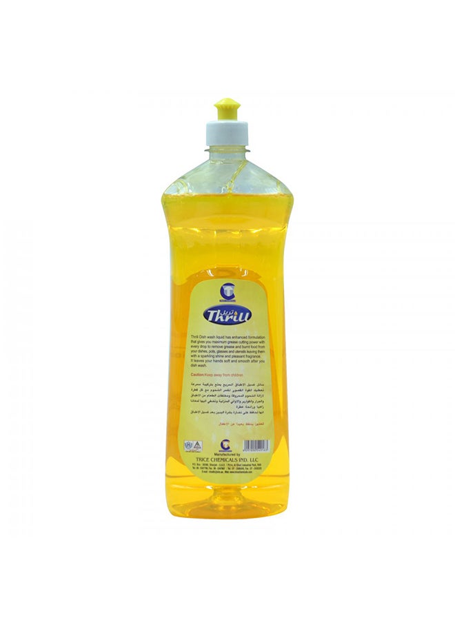 Generic Lemon Dish Wash Liquid Clear 3Liters  - Image 3