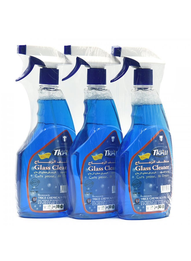 Thrill Glass Cleaner 3x650ml - Image 3