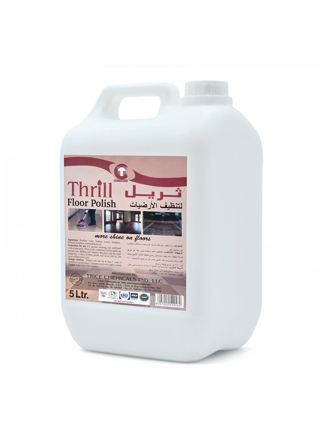 ملمع للأرضيات والأسطح شفاف 5لترات - Image 2