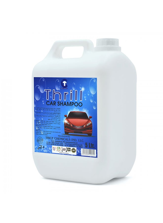Thrill 5 Litre Car Shampoo – Powerful Foam Cleaner for Car Wash | Ideal with Pressure Washer & Car Accessories - Image 2