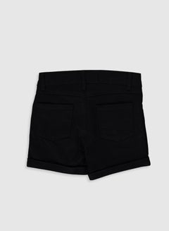 Kids Mid-Rise Shorts Black - v1598460540/N39831907V_2