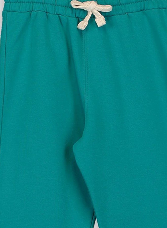 LC WAIKIKI - Kids Mid-Rise Drawstring Sweatpants Turquoise - Image 1