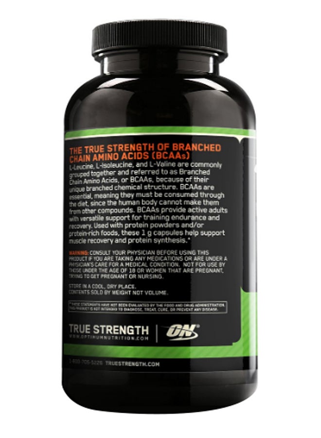 Optimum Nutrition - BCAA Dietary Supplement - 400 Capsules - Image 1