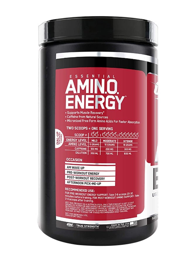Optimum Nutrition Essential Amin.O. Energy - Fruit Fusion - 30 Servings - 270 grams  - Image 3