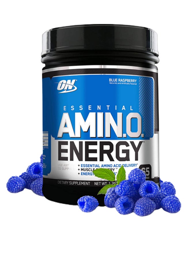 Optimum Nutrition Essential Amin.O. Energy - Blue Raspberry - 65 Servings  - Image 2