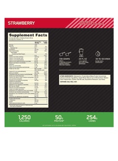 Optimum Nutrition Serious Mass High Protein - Strawberry - 5.44 Kg  - Image 2