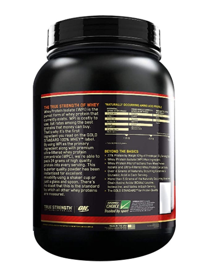 Optimum Nutrition - Optimum Nutrition Gold Standard 100% Whey Protein Delicious Strawberry 2 Lb - Image 1