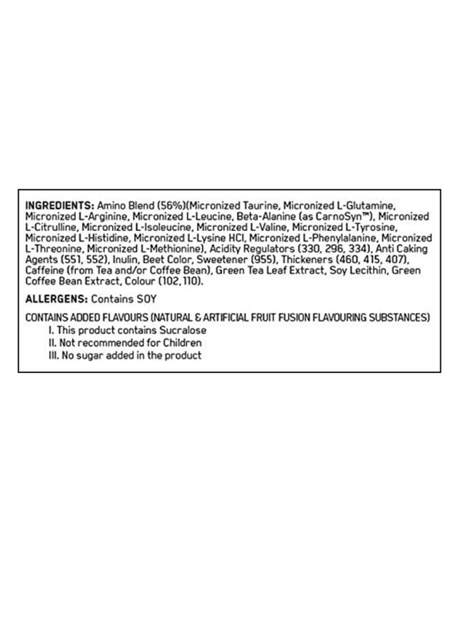 Optimum Nutrition Essential Amin.O. Energy - Fruit Fusion - 30 Servings  - Image 4