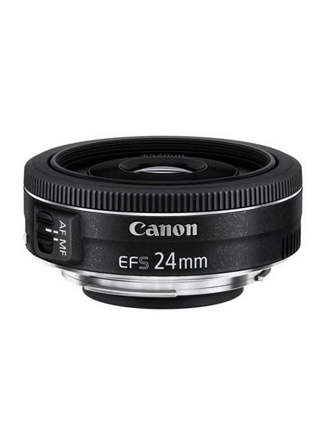 Canon EF-S 24mm f/2.8 STM Lens For DSLR Black  - Image 1