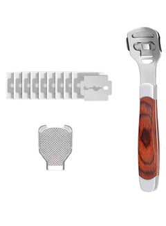 Premify 12-Piece Professional Callus Remover Foot Care Pedicure Set Multicolour  - Image 1