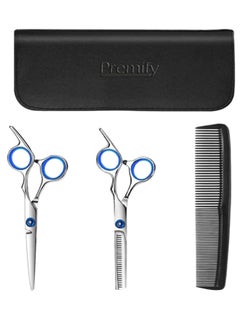 Premify 10-Piece Professional Barber Hair Cutting Accessories Set Multicolour  - Image 2