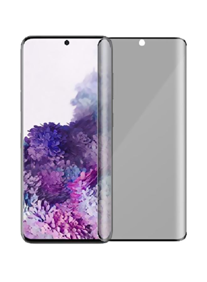 9 إتش لاصقة حماية للشاشة برو بلس من الزجاج المقوى لمنع التجسس لهاتف سامسونج جالاكسي S20 ألترا شفاف - Image 2