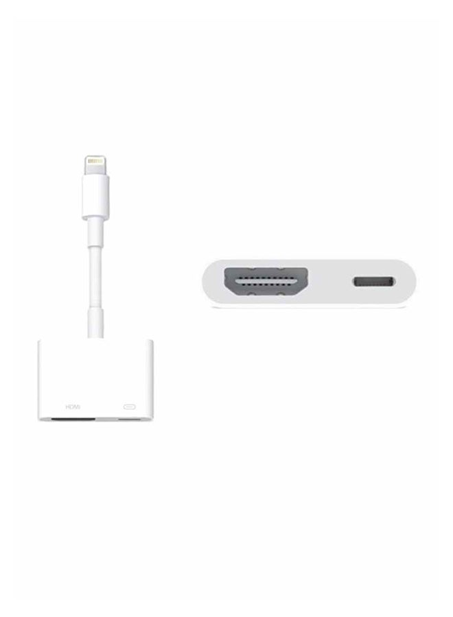 ARTLOOK - Lightning To HDMI Digital AV Adapter White - Image 1