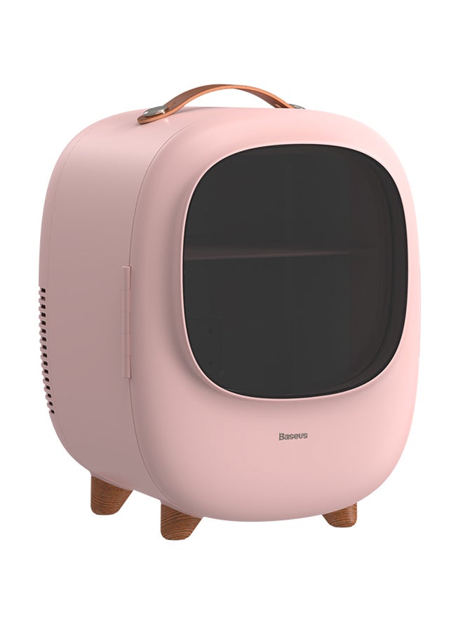 Portable Refrigerator AC-DC/Cosmetic Refrigerator/Portable Compact Refrigerator, Suitable for All Cosmetic Storage, Used for Makeup And Skin Care, Can Also Be Used in Home Office Car,Room,Bedroom 8L 8 L CRBX01-04 Pink 
