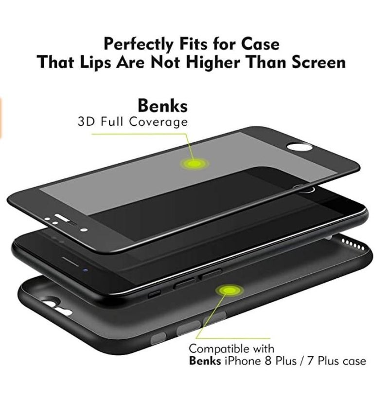 Benks KR+ PRO Series Screen Protector For Apple iPhone X Black - Image 2