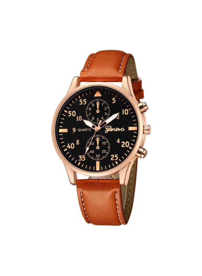 جنيفا طقم ساعات بعقارب وسوار من 3 قطع طراز NNSB03702732 men - Image 2