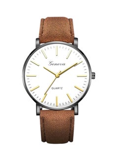 Geneva men Leather Analog Watch NNSB03701194  - Image 1