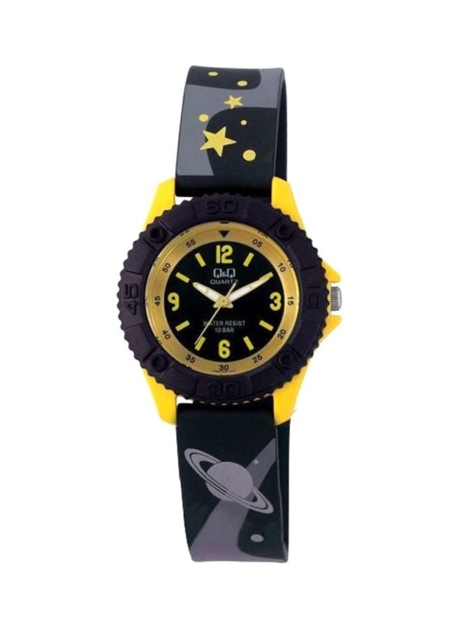 Q&Q Men's Rubber Analog Watch VQ96J017Y - 35 mm - Image 1