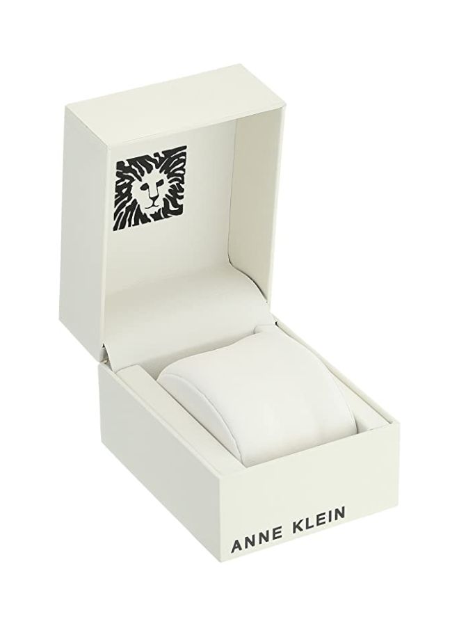 آن كلاين ساعة يد بعقارب وسوار من الاستانلس ستيل طراز AK2434BKGB للنساء - Image 3