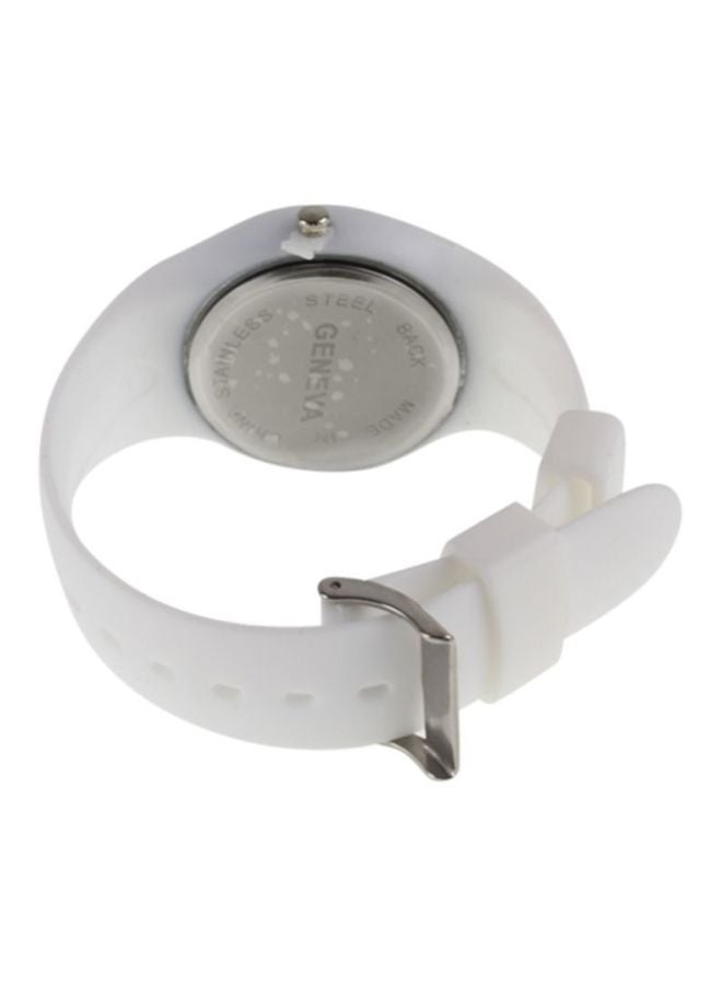 Geneva Girls' Rubber Analog Watch G008 - Image 2