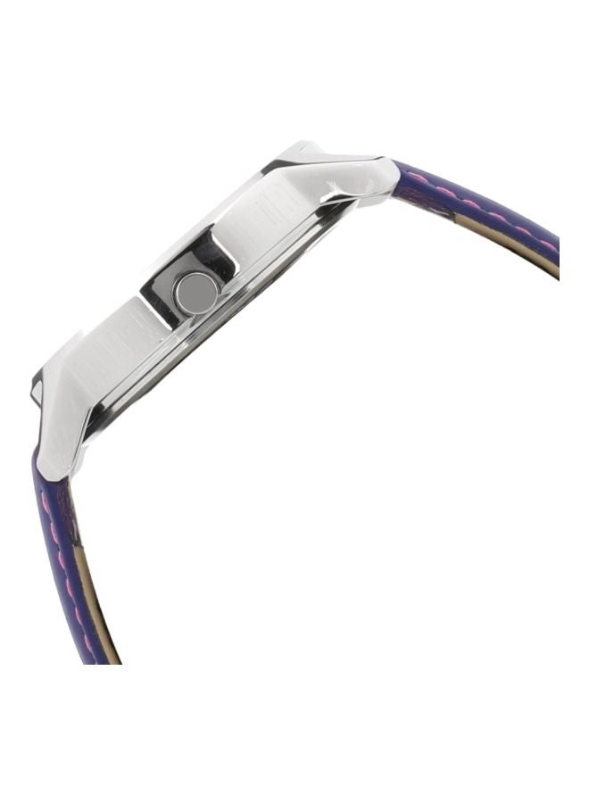 TITAN Women's Leather Analog Watch 6169SL01 - Image 4