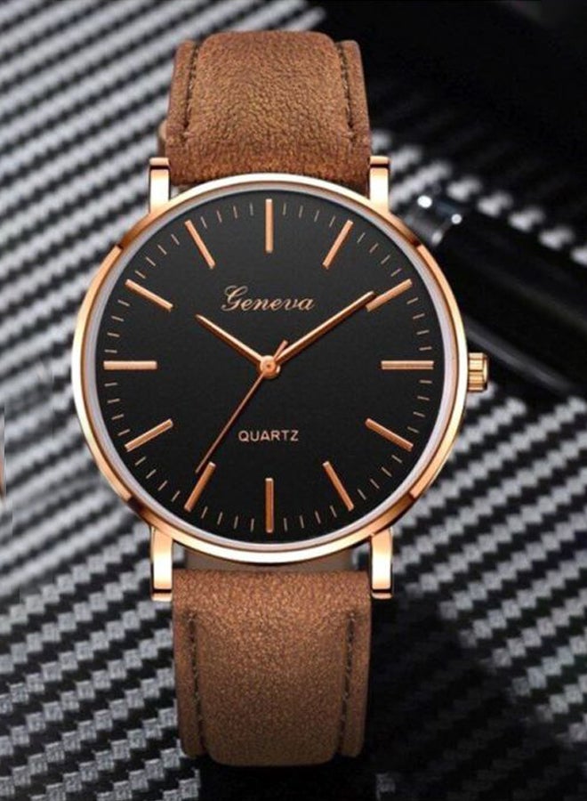 Geneva men Round Analog Watch NNSB03701184 - Image 2