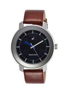 fastrack Men's Water Resistant Analog Watch 3121SL01  - Image 1