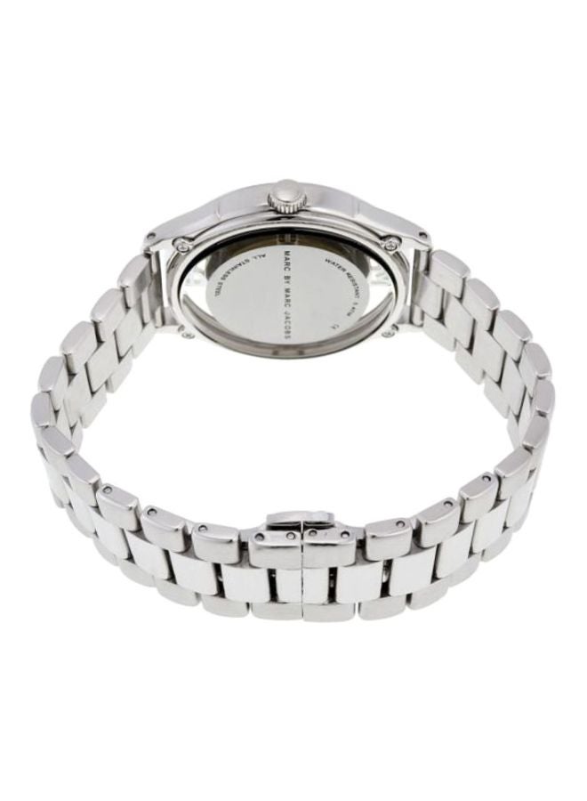 مارك جاكوبس ساعة مقاومة للماء بعقارب طراز MBM3412 للنساء - Image 2