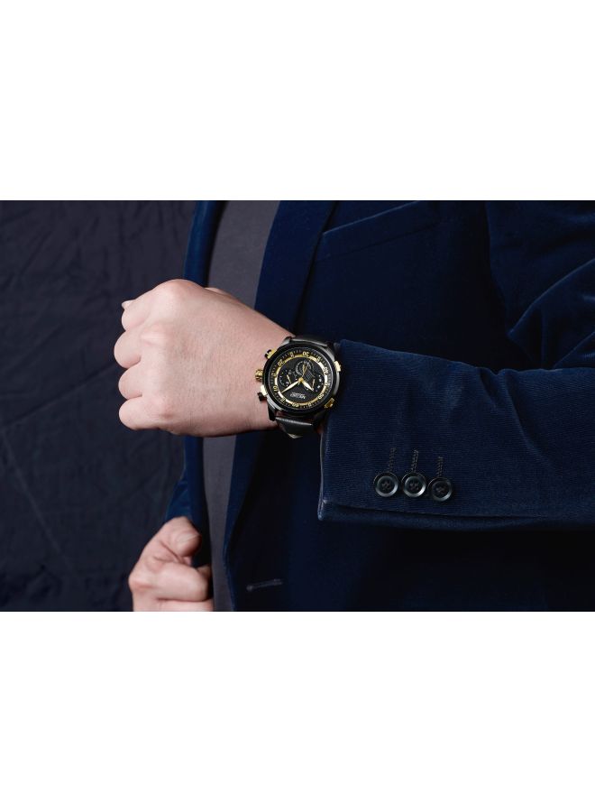 ميجر ساعة يد كرونوغراف مقاومة للماء طراز 2067A للرجال - Image 4