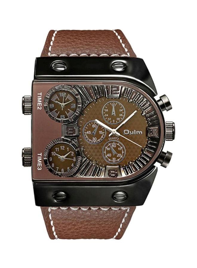 أولم ساعة بعقارب مقاومة للماء طراز NNSB03701486 للرجال - Image 1
