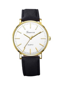 Geneva Men's Leather Analog Watch NNSB03700935  - Image 1