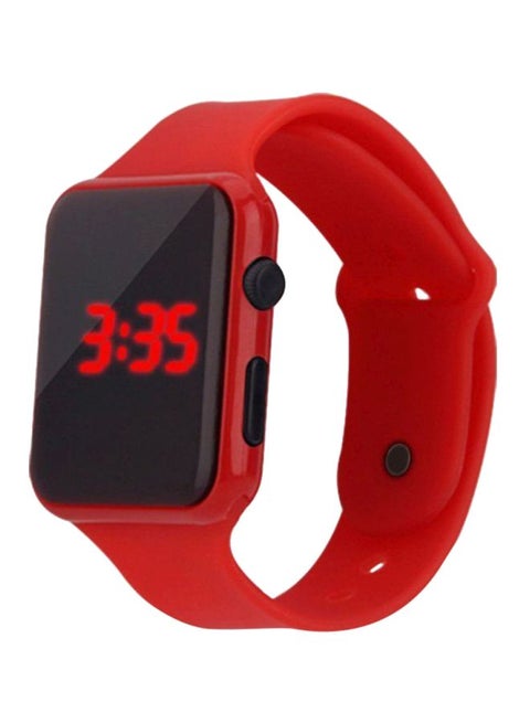 Kids' Rubber Digital Watch H7